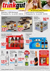 Cola im Trinkgut Prospekt in Unterschleißheim Aktueller Trinkgut Prospekt mit Cola, "Aktuelle Angebote", Seite 1
