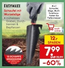 Schaufel mit Wurzelsäge von EASYMAXX für 7,99 € bei Netto Marken-Discount im Angebot Schaufel mit Wurzelsäge von EASYMAXX im aktuellen Netto Marken-Discount Prospekt