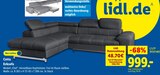 Ecksofa Angebote von Cotta bei Lidl Bremen für 999,00 €