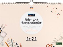 Foto- und Bastelkalender 2022 Querformat Angebot in Laudenbach, Bergstr im aktuellen Prospekt bei dm-drogerie markt in Laudenbach, Bergstr