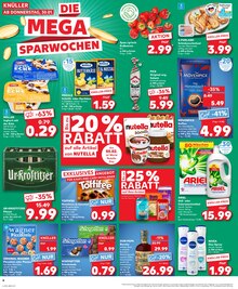 Nutella im Kaufland Prospekt "Aktuelle Angebote" mit 32 Seiten (Eberswalde)