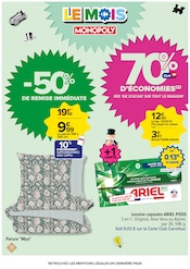 Promo Ariel dans le catalogue Carrefour du moment à la page 2