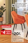 Fauteuil pivotant Clara - But à Roubaix Fauteuil pivotant Clara en promo chez But Roubaix à 120,64 €
