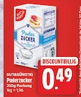 Puderzucker von GUT&GÜNSTIG für 0,49 € bei EDEKA im Angebot Puderzucker von GUT&GÜNSTIG im aktuellen EDEKA Prospekt