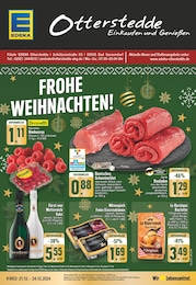 EDEKA Prospekt für Bad Sassendorf: "Aktuelle Angebote", 16 Seiten, 21.12.2024 - 24.12.2024