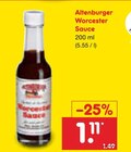 Worcester Sauce im Angebot bei Netto Marken-Discount in Rostock Worcester Sauce Angebote von Altenburger bei Netto Marken-Discount Rostock für 1,11 €