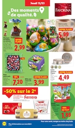 Offre Kinder Chocolat dans le catalogue Lidl du moment à la page 26