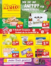 Bier im Netto Marken-Discount Prospekt in Angermünde Aktueller Netto Marken-Discount Prospekt mit Bier, "Aktuelle Angebote", Seite 1