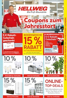 Aktueller Hellweg Prospekt "Entscheiden Sie selbst" mit 22 Seiten