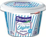 Crème fraîche épaisse légère - Pâturages en promo chez Intermarché Hyper Crème fraîche épaisse légère - Pâturages dans le catalogue Intermarché Hyper