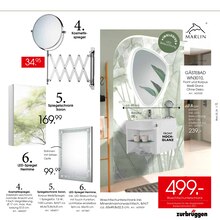 Gartenmöbel im Zurbrüggen Prospekt "IHR BAD" mit 60 Seiten (Bremen)