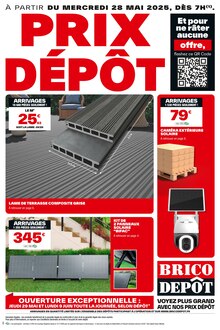 Prospectus Brico Dépôt en cours, "PRIX DÉPÔT", 16 pages