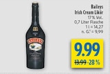 Irish Cream Likör Angebote von Baileys bei diska Plauen für 9,99 €