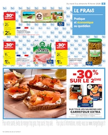Promotion Endive dans le prospectus Carrefour Market, valable du 03/02/2026 au 15/02/2026 Promo Endive dans le catalogue Carrefour Market du moment à la page 7