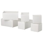 Box 6er-Set weiß Angebote von SKUBB bei IKEA Mülheim für 4,99 €