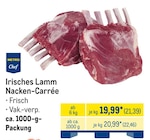 Irisches Lamm Nacken-Carrée im Angebot bei METRO in Oranienburg Irisches Lamm Nacken-Carrée Angebote von Metro Chef bei METRO Oranienburg für 21,39 €