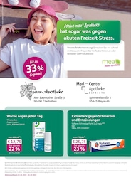 mea - meine apotheke Prospekt für Bayreuth mit 4 Seiten mea - meine apotheke Prospekt für Bayreuth: "Unsere Mai-Angebote", 4 Seiten, 01.05.2025 - 31.05.2025