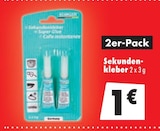 Sekundenkleber von Stanger im aktuellen Mäc-Geiz Prospekt