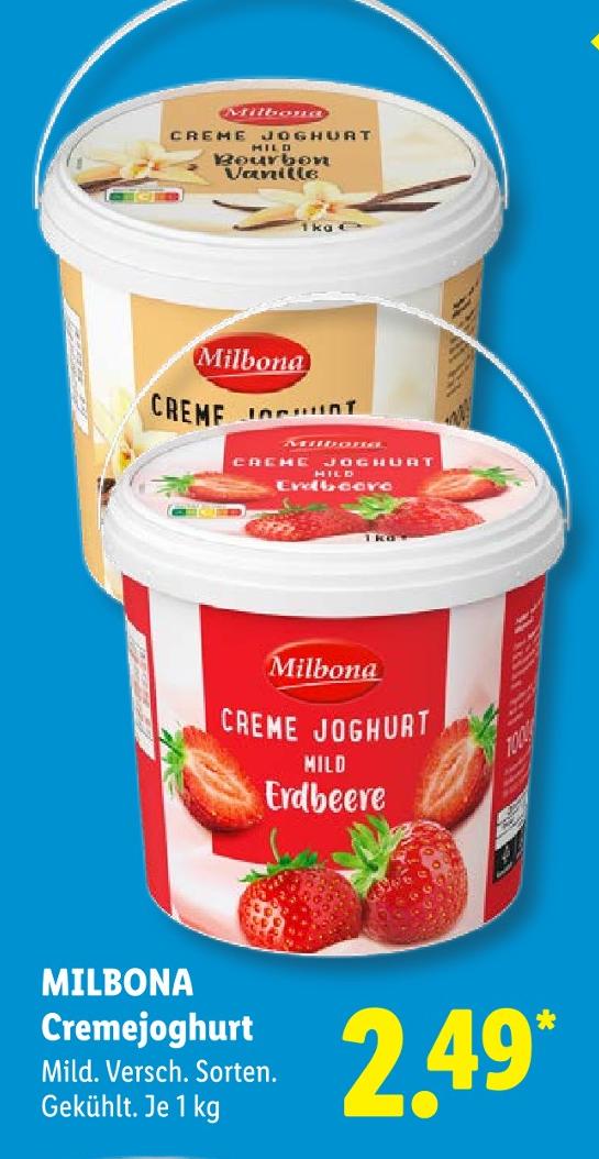 Cremejoghurt Mild Bourbon Vanille