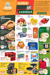 GLOBUS Supermarkt Prospekt der aktuellen Woche mit 31 Seiten, gültig von 14.09.2026 bis 19.09.2026, in Lennestadt und Umgebung Aktueller GLOBUS Supermarkt Prospekt in Lennestadt und Umgebung, "Aktuelle Angebote" mit 31 Seiten, 14.09.2026 - 19.09.2026