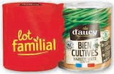 Légumes Bien Cultivés Haricots verts extra fins - D'AUCY dans le catalogue Super U