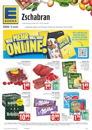 EDEKA Prospekt für Radebeul mit 38 Seiten EDEKA Prospekt für Radebeul: "Wir lieben Lebensmittel!", 38 Seiten, 03.08.2026 - 08.08.2026