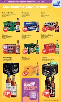 Bier im Getränke Hoffmann Prospekt "Aktuelle Angebote" mit 10 Seiten (Weiden (Oberpfalz))