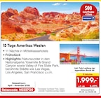13 Tage Amerikas Westen im Angebot bei Netto Marken-Discount in Hagen 13 Tage Amerikas Westen Angebote bei Netto Marken-Discount Hagen für 1.999,00 €