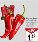 Spitzpaprika rot Angebote bei Marktkauf Heidenheim für 1,49 €