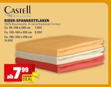 Biber-Spannbettlaken im Angebot bei Marktkauf in Reutlingen Biber-Spannbettlaken Angebote von Castell bei Marktkauf Reutlingen für 7,99 €