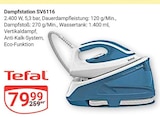 Dampfstation SV6116 von Tefal im aktuellen GLOBUS Prospekt