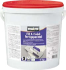 Fertigspachtel „Fill & Finish“ im Globus-Baumarkt Prospekt Fertigspachtel „Fill & Finish“ von PRIMASTER im aktuellen Globus-Baumarkt Prospekt für 25,99 €