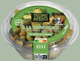 Olives vertes dénoyautées à la Provençale - TROPIC APÉRO en promo chez Intermarché Super Olives vertes dénoyautées à la Provençale - TROPIC APÉRO dans le catalogue Intermarché Super