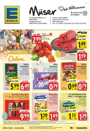 EDEKA Prospekt für Duisburg: "Aktuelle Angebote", 28 Seiten, 30.03.2026 - 04.04.2026