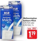Haltbare Milch 1,5% Fett Angebote von Weihenstephan bei E center Filderstadt für 1,19 €