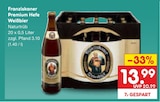 Premium Hefe Weißbier Angebote von Franziskaner bei Netto Marken-Discount Bad Wildungen für 13,99 €