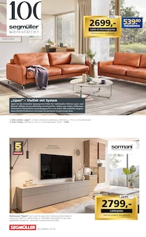 Couch im aktuellen Segmüller Prospekt (Ingolstadt) Couch im Segmüller Prospekt "Wohndesign - Inspirierende Ideen für ihr Zuhause" mit 20 Seiten (Ingolstadt)