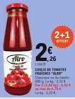 Coulis de tomates fraîches - ALRO à 2,26 € dans le catalogue E.Leclerc