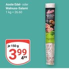 Edel-Salami im Angebot bei GLOBUS in Koblenz Edel-Salami Angebote von Aoste bei GLOBUS Koblenz für 3,99 €