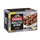 Boulettes au boeuf surgelées - CHARAL en promo chez Carrefour Boulettes au boeuf surgelées - CHARAL dans le catalogue Carrefour