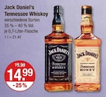 Tennessee Whiskey bei V-Markt im Leipheim Prospekt für 14,99 €