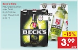 Bier Angebote von Beck's bei Netto Marken-Discount Sigmaringen für 3,99 €