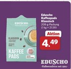 Kaffeepads Klassisch Angebote von Eduscho bei combi Emden für 4,49 €
