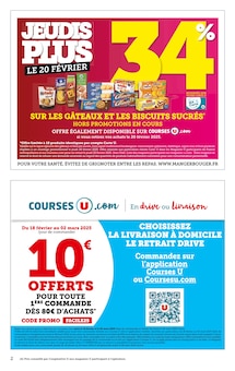 Prospectus Super U à Savigny-sur-Orge, "FOIRE AUX PETITS PRIX", 28 pages de promos valables du 18/02/2025 au 02/03/2025