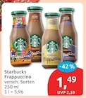 Frappuccino von Starbucks im aktuellen budni Prospekt