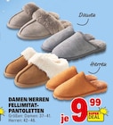 DAMEN/HERREN FELLIMITAT-PANTOLETTEN bei E center im Darmstadt Prospekt für 9,99 €