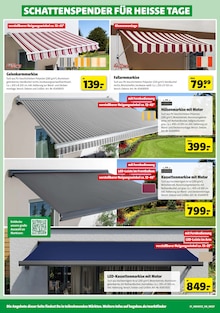 Markise Angebot im Hagebaumarkt Prospekt, gültig von 14.03.2026 bis 21.03.2026 Markise Angebot im aktuellen Hagebaumarkt Prospekt auf Seite 10