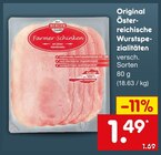 Farmer-Schinken von Berger im aktuellen Netto Marken-Discount Prospekt für 1,49 €