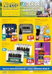 Aktueller Netto Marken-Discount Discounter Prospekt in Isernhagen und Umgebung, "DER ORT, AN DEM DU IMMER AUSGEZEICHNETE PREISE FINDEST." mit 6 Seiten, 11.05.2026 - 16.05.2026