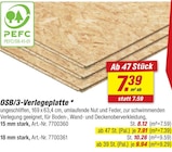 toom Baumarkt - OSB/3-Verlegeplatte Angebot im Prospekt OSB/3-Verlegeplatte bei toom Baumarkt im Prospekt "" für 7,91 €